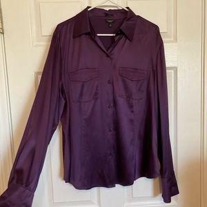 Talbots silk shirt